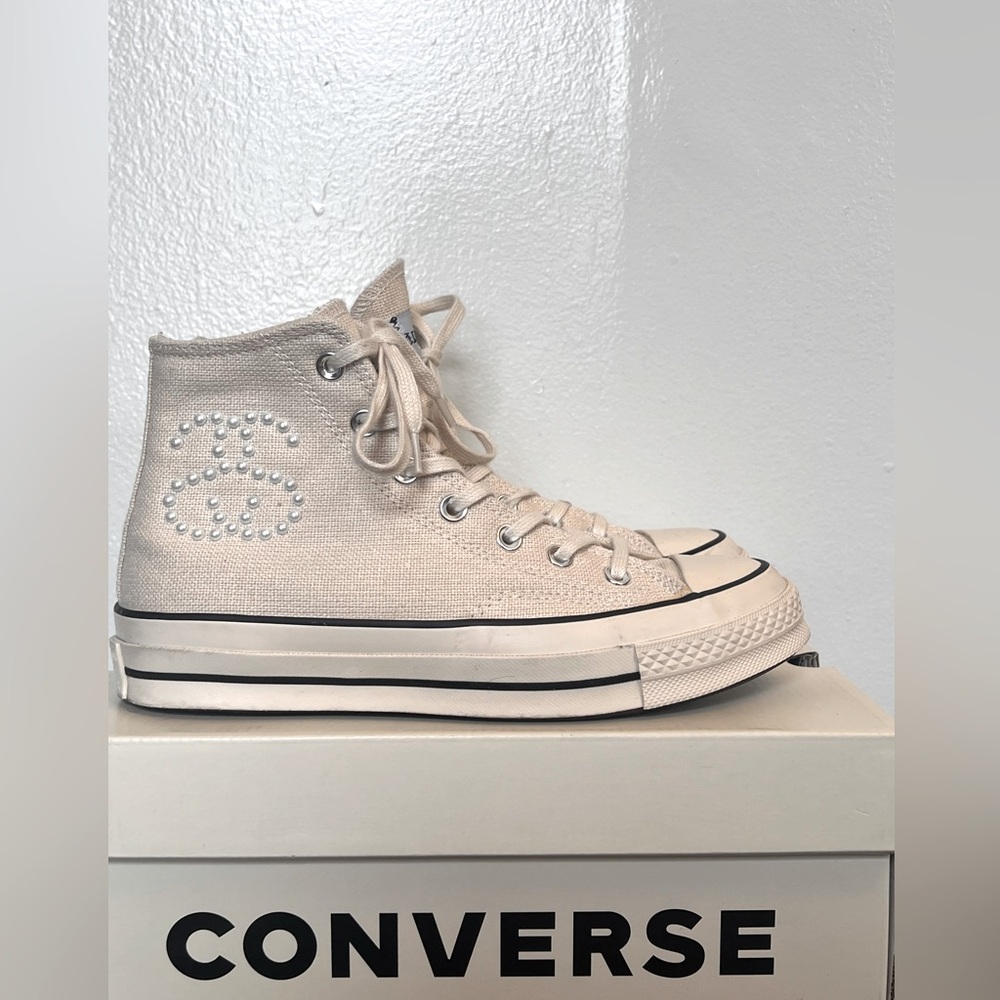 Converse StussyXChuck 70 HIgh Fossil - Picture 1 of 16